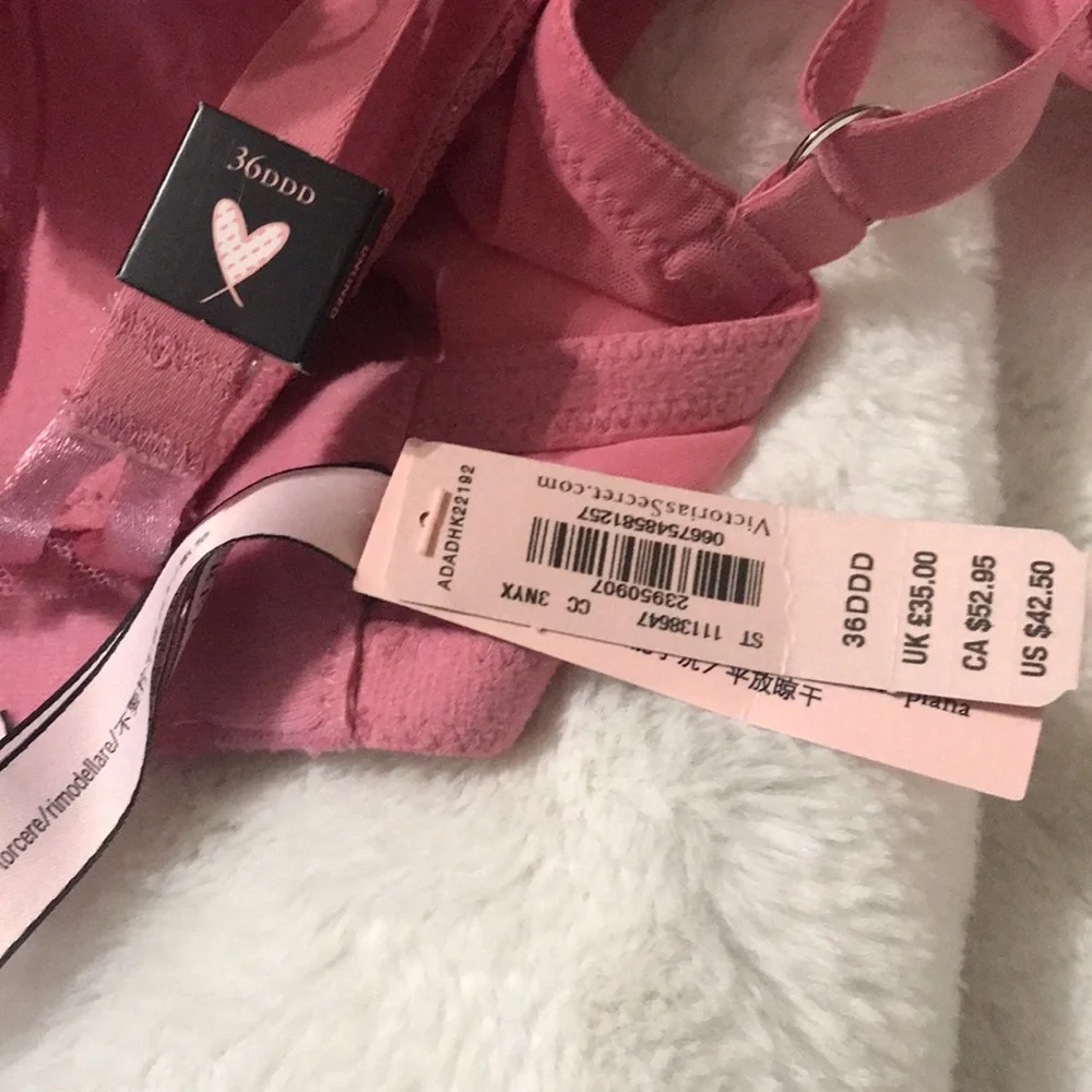 Victoria’s Secret 36DDD Dream Angels pink - Picture 2 of 6